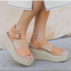 Soludos | Minorca Leather Espadrille Vacation Resort Strappy Platform Sandal